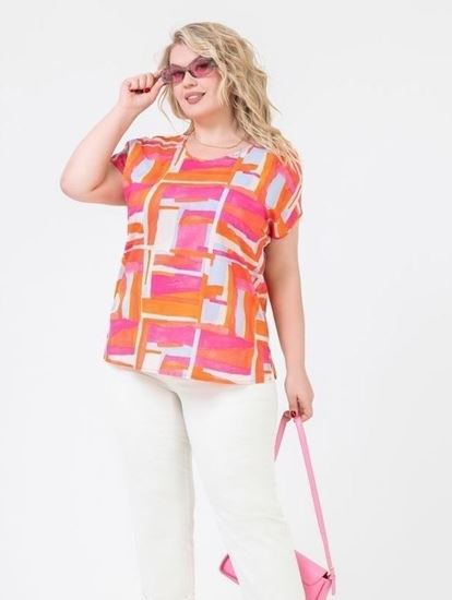 Изображение Блуза 172634 мультиколор