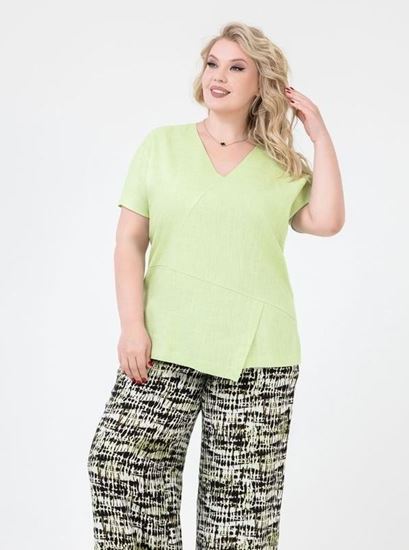 Изображение Блуза 172665 салатовый
