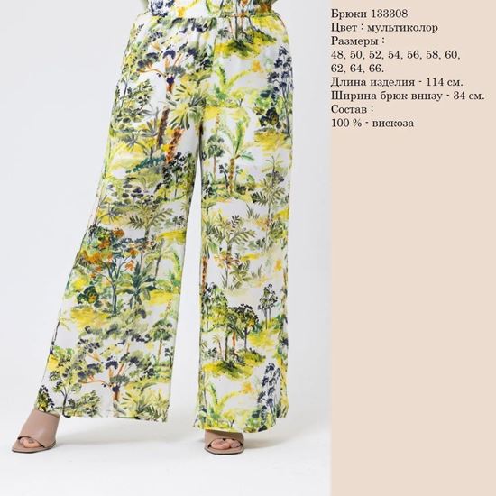 Изображение 133301    Брюки, мультиколор,